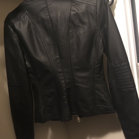 Leather Jacket Guess NEW - Picture 3 of 3